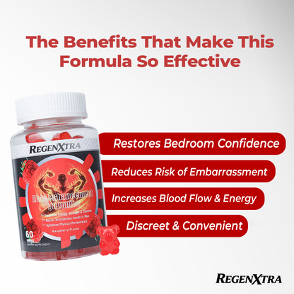 Regenxtra Male Enhancement Gummies | Achieve Rock-Hard Erection in Just 5 Minutes!