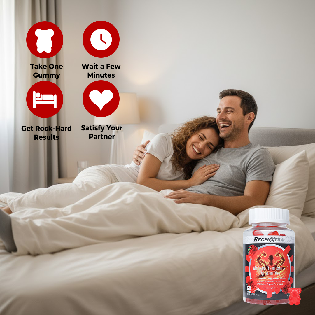Regenxtra Male Enhancement Gummies | Achieve Rock-Hard Erection in Just 5 Minutes!