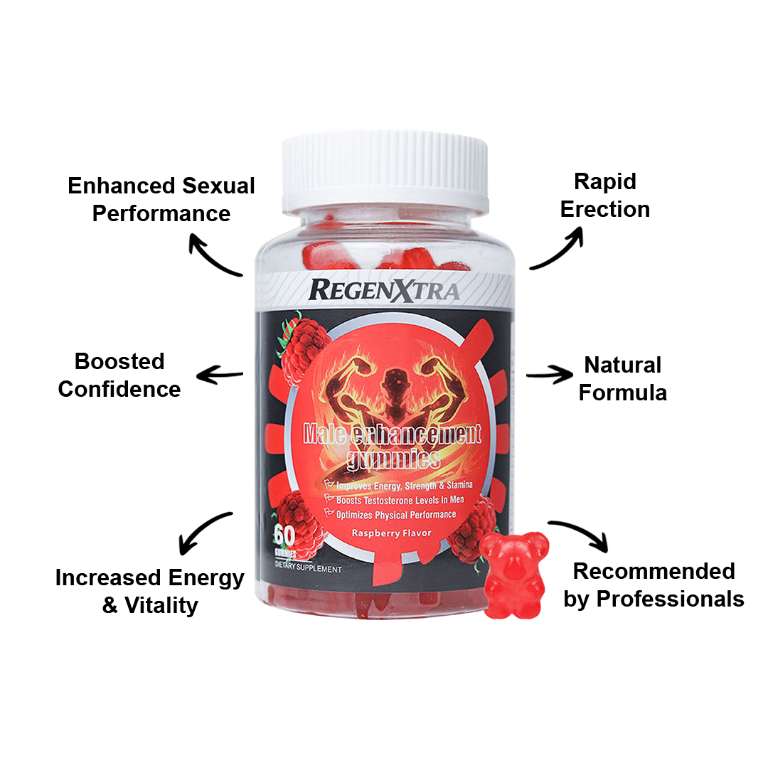 Meet Regenxtra Male Enhancement Gummies Your All-in-One Performance Powerhouse
